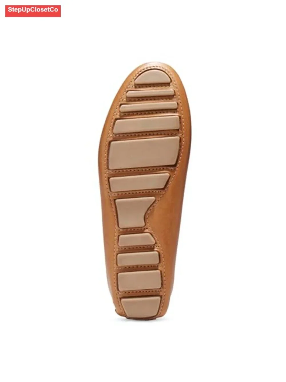 Leather Lined Loafers with Cushioned Insole & Rubber Outsole